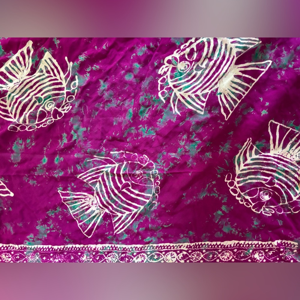Coverup wrap summer vacay purple